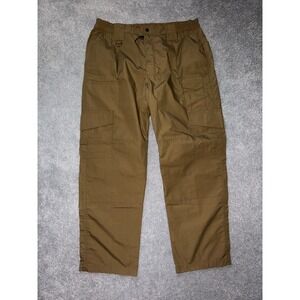 Propper Cargo Pants Mens 38 Brown Ripstop Poly Cotton Blend Tactical Special Ops